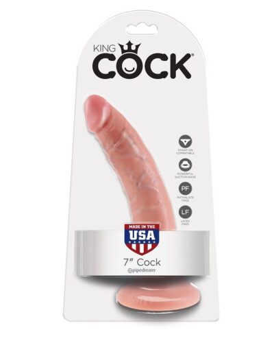 King Cock - 7 Dildo Flesh 17.8 cm