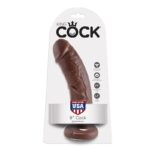 King Cock - 8 Dildo Brown 20.3 cm
