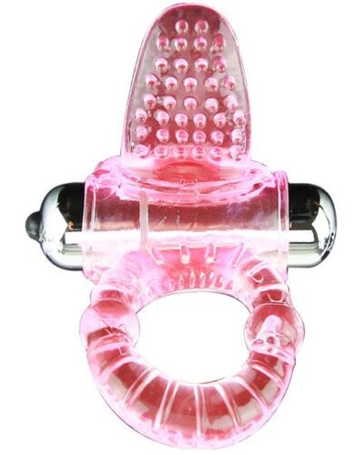 Baile - Sweet ABS 10 Rhythms Ring Pink Vibrator Penis Ring