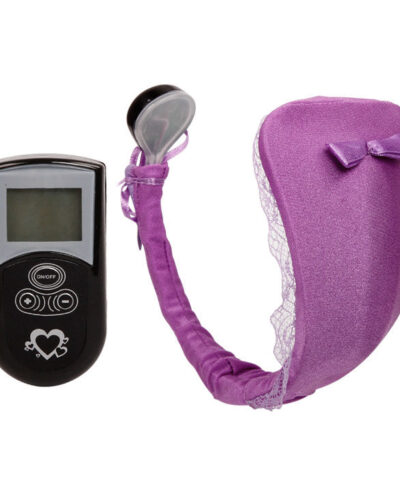 Baile - Thong With Vibrator With Lilac Remote Control