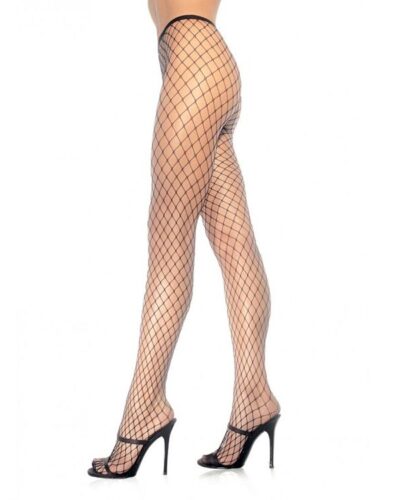 Leg Avenue - Black Diamond Net Panties