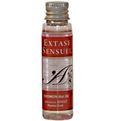 Extase Sensual - Heat Effect Massage Oil With Passion Fruit Pheromones Travel 35 ml