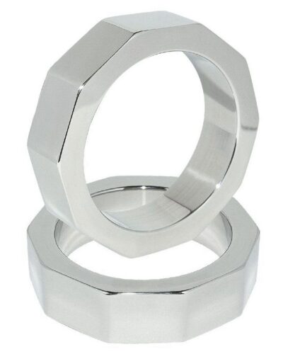 Metal Hard - Penis And Testicle Nut Ring 55 mm