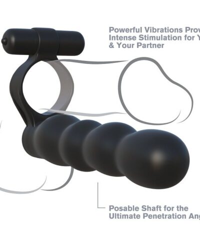 Fantasy C-Ringz - Posable Double Penetrator