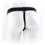 Fetish Fantasy Series - Series 9 Hollow Strap-On With Balls 22.9cm Brown