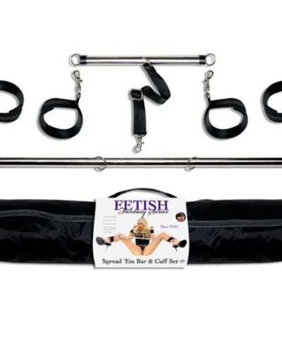 Fetish Fantasy Series - Series Spread Em Bar And Cuff Set
