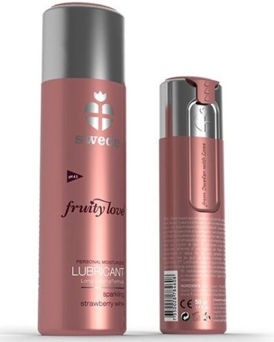Swede - Fruity Love Lubricant Sparkling Strawberry Wine 100 ml