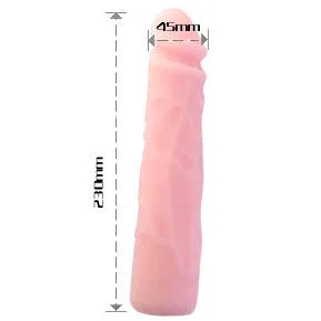 Baile - Realistic Skin Touch Silicone Dildo 23 cm