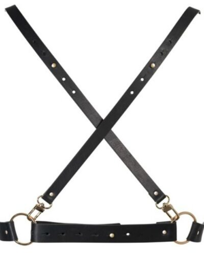 Bijoux Indiscrets Maze - X Harness Black