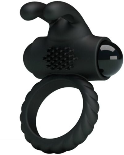 Pretty Love - Eudora Vibrating Ring With Stimulator