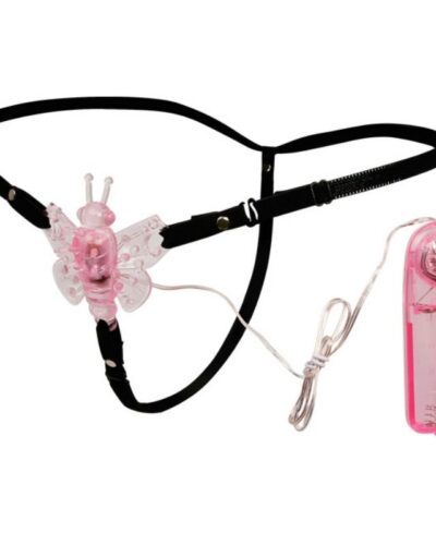 Baile - Harness With Multivespeed Vibrating Butterfly