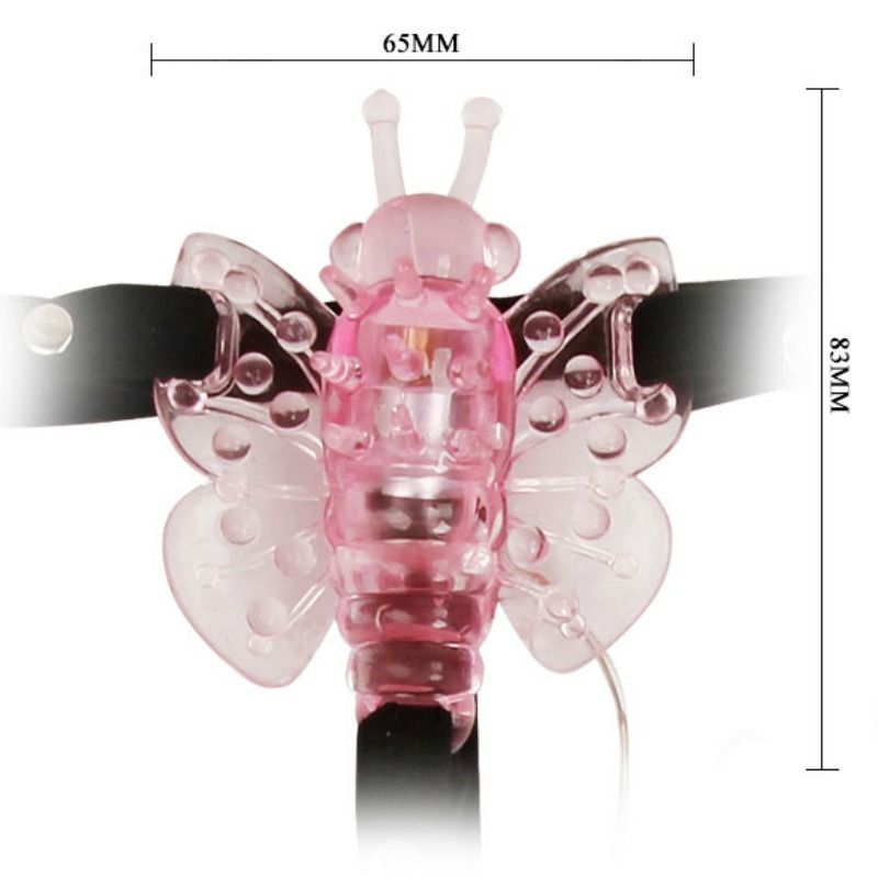 Baile - Harness With Multivespeed Vibrating Butterfly - Image 5