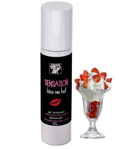 Eros-Art - Sensattion Natural Lubricant Strawberries With Cream 50 ml