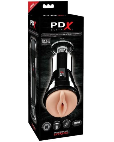 Pdx Elite - Masturbator With Vibration And Compressor Effect