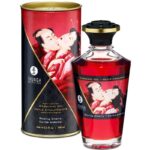 Shunga - Heat Effect Massage Oil Intense Cherry Flavor 100 ml