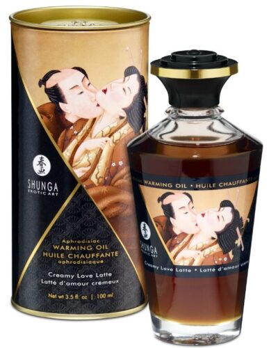 Shunga - Coffee Flavor Heat Effect Massage Oil 100 ml