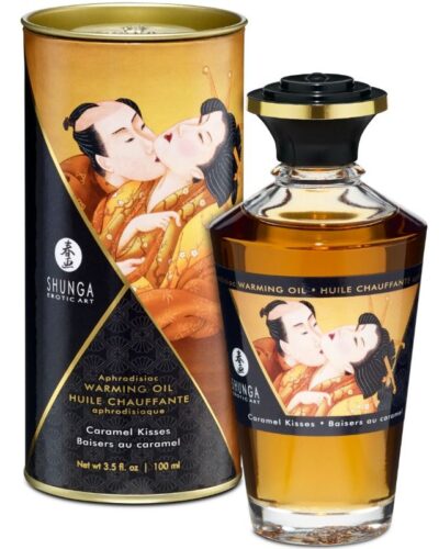Shunga - Massage Oil With Heat Effect Caramel Flavor 100 ml
