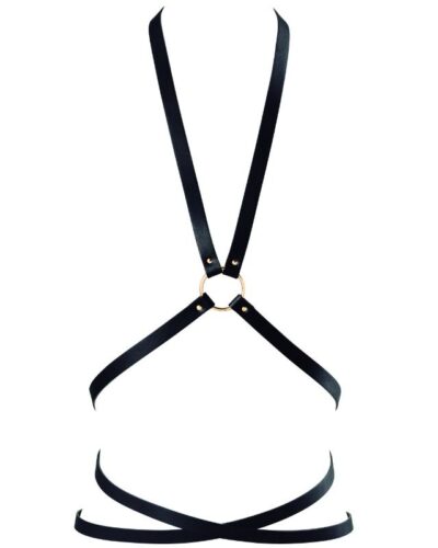 Bijoux Indiscrets Maze - Multi-Way Harness Black