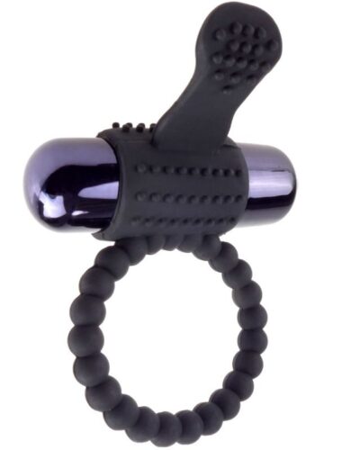 Fantasy C-Ringz - Black Silicone Vibrating Ring