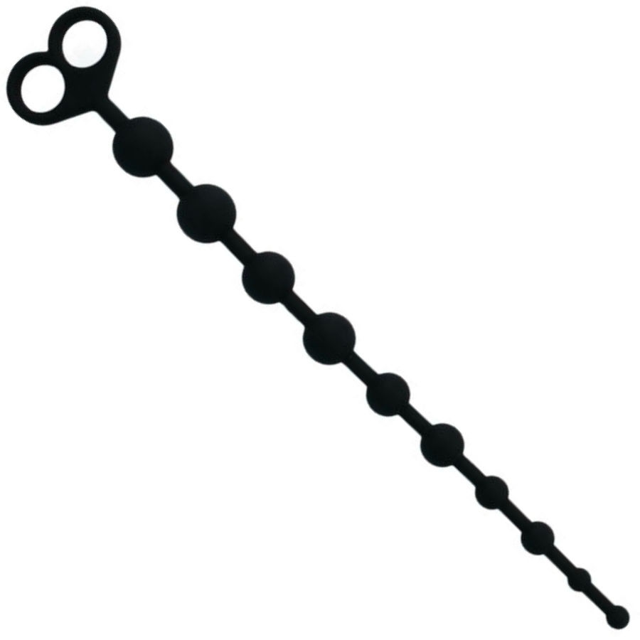 Intense - Jaiden Anal Beads Black - Image 2