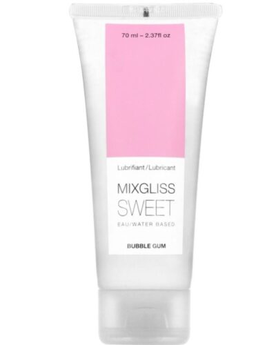 Mixgliss - Water Based Lubricant Gum Flavor 70 ml