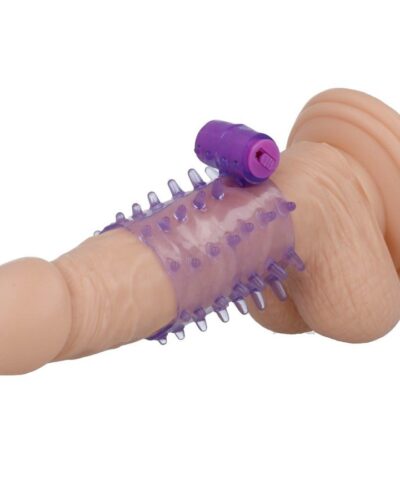 Casual Love - Ring Vibrating Sleeve Purple