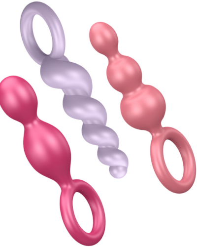 Satisfyer - Anal Plugs Set 3 pcs Tricolor