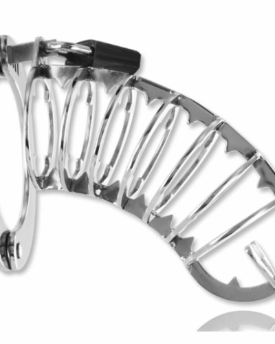 Metal Hard - Penis Cage With Security Lock 14 cm