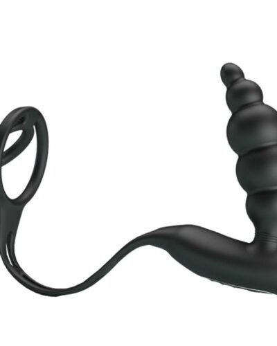 Pretty Love - Penis Rings With Vibrator Plug
