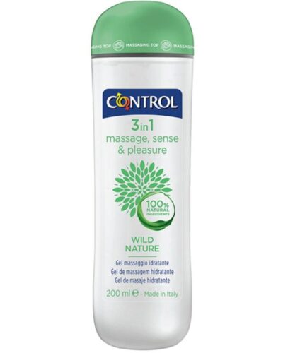 Control - Wild Nature Gel Masaje 3 En 1 200 ml