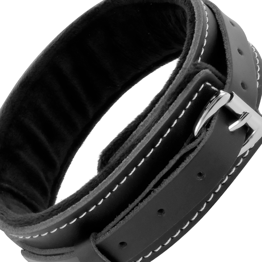 Darkness - High Quality Leather Necklace with Leash - Image 4