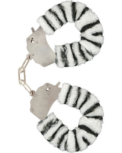 Toyjoy - Furry Fun Cuffs Bondage Zebra
