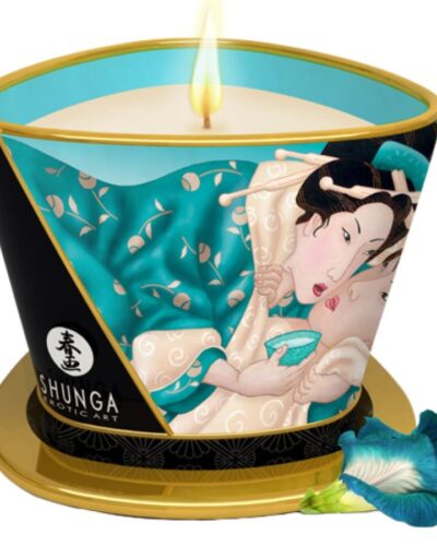 Shunga - Island Blossoms Massage Candle 170 ml