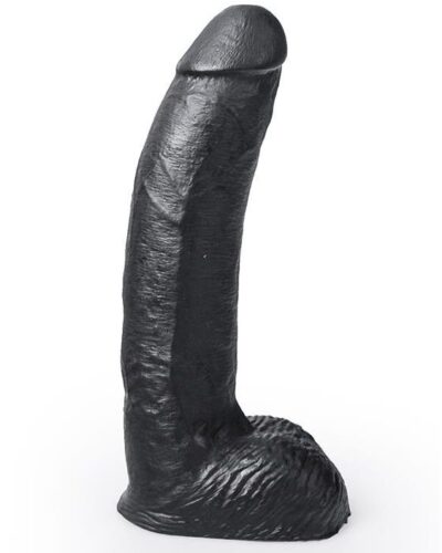 Hung System - Realistic Dildo Black Color George 22 cm