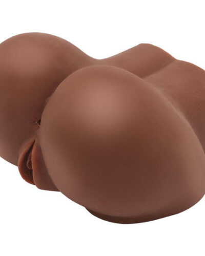Act - Big Ass Realistic Masturbator With Brown Vibrator