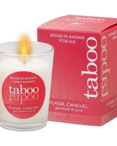 Ruf - Taboo Massage Candle For Her Plaisir Charnel Cocoa Flower Aroma