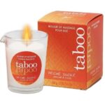 Ruf - Taboo Massage Candle For Her Peche Sucre Nectarine Aroma