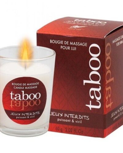 Ruf - Taboo Massage Candle For Him Jeux Interdits Wild Lichen Aroma