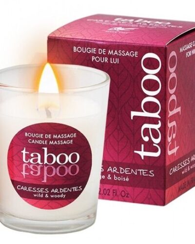 Ruf - Taboo Massage Candle For Him Caresses Ardentes Fern Aroma