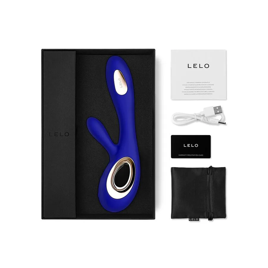 Lelo - Soraya Wave Vibrator Rabbit Midnight Blue - Image 3