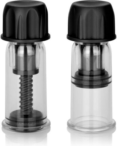 Calexotics - Vaccum Twist Nipple Suction Cup Black