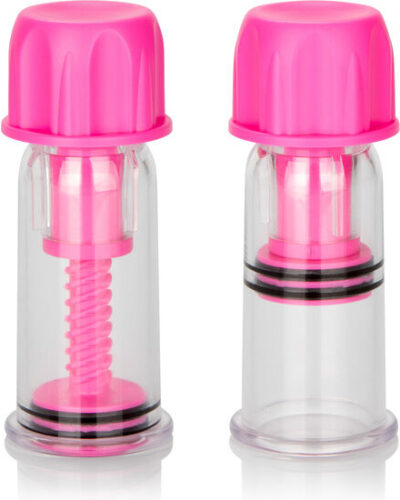 Calexotics - Vaccum Twist Pink Nipple Suction Cup