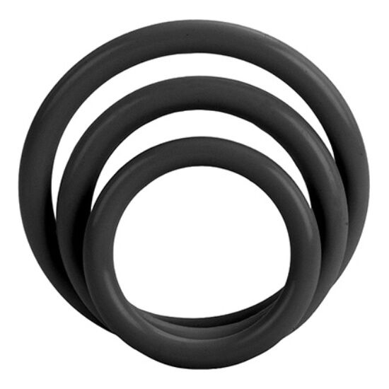 Calexotics - Tri-Rings Black