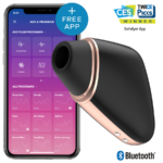 Satisfyer - Love Triangle Air Pulse Stimulator  Vibrator Black