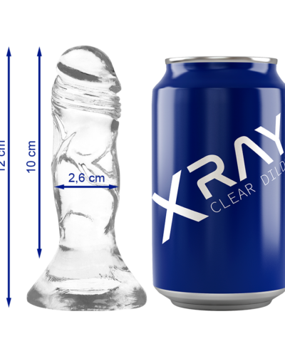 X Ray - Clear Cock 12 cm -O- 2.6 cm