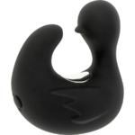 Blacksilver - Duckymania Rechargeable Silicone Stimulating Duck Thimble