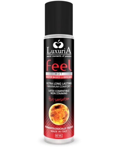 Intimateline - Luxuria Feel Hot Sensation Water Based Lubricant 60 ml