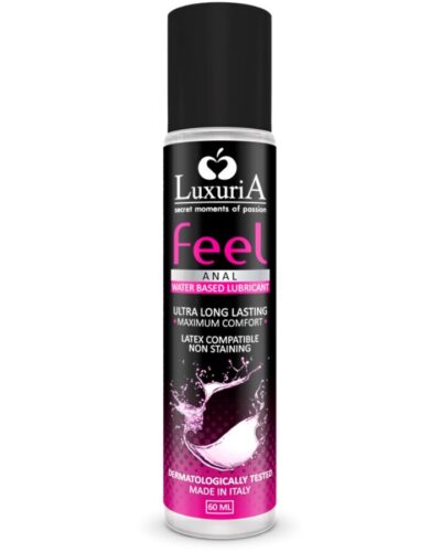 Intimateline - Luxuria Feel Anal Water Based Lubricant 60 ml