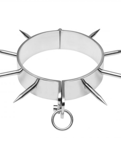 Metal Hard - BDSM Slave Collar With Points
