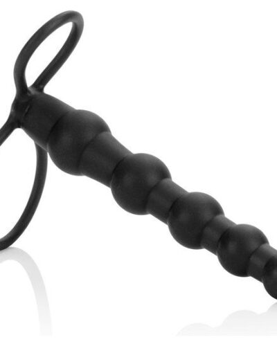 Calexotics - Beaded Dual Penetrator Black